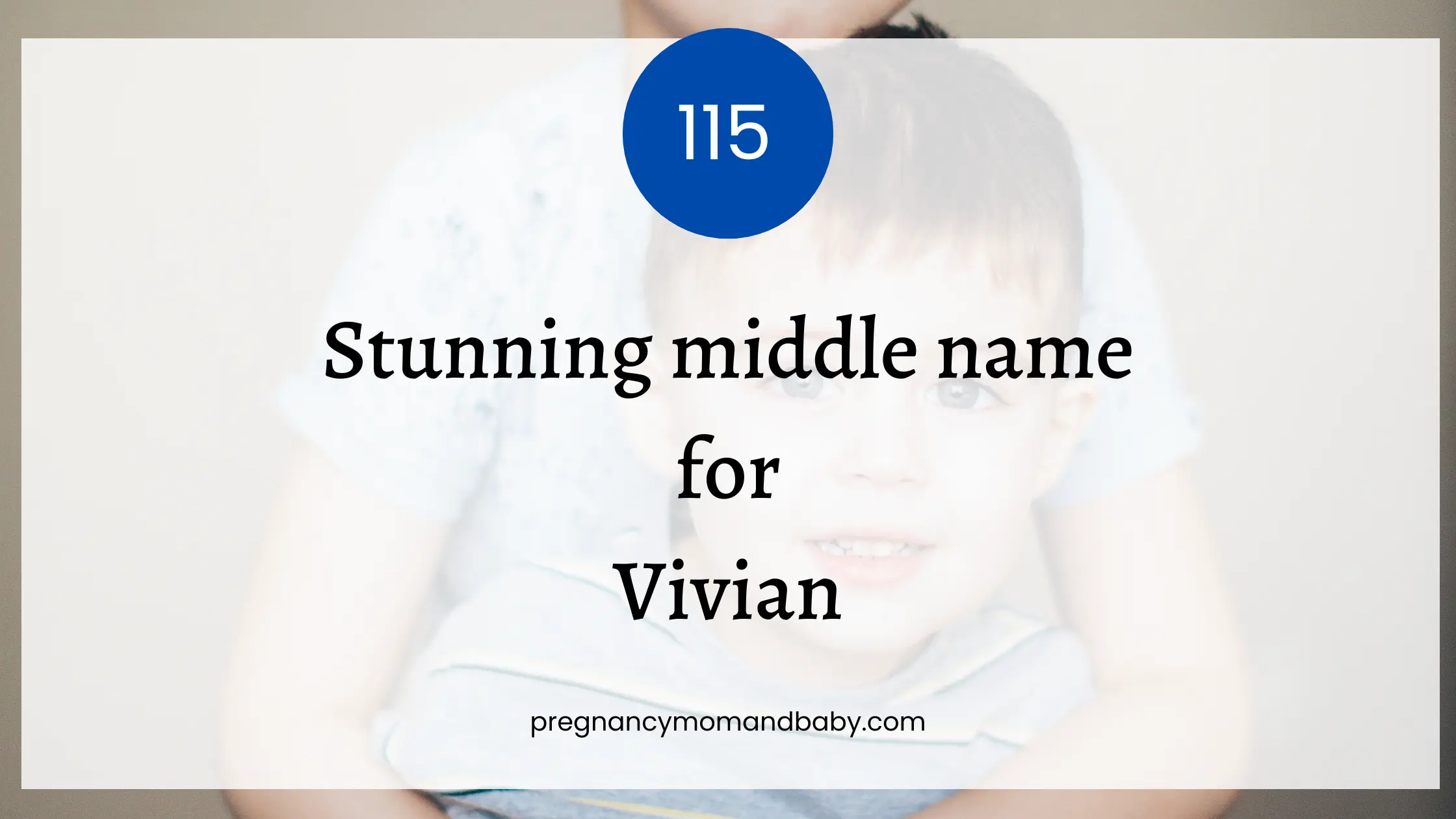 middle names for vivian