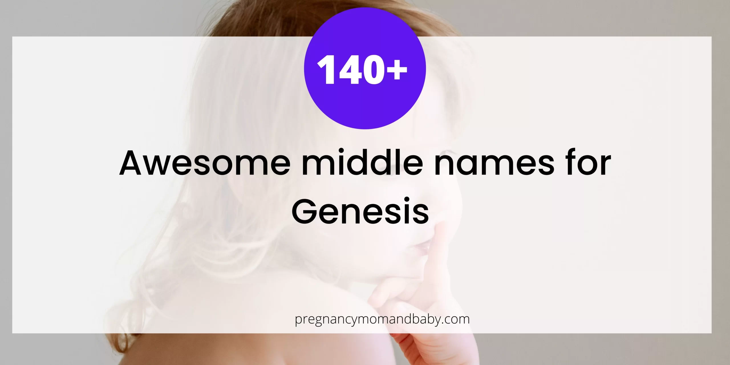 middle names for Genesis
