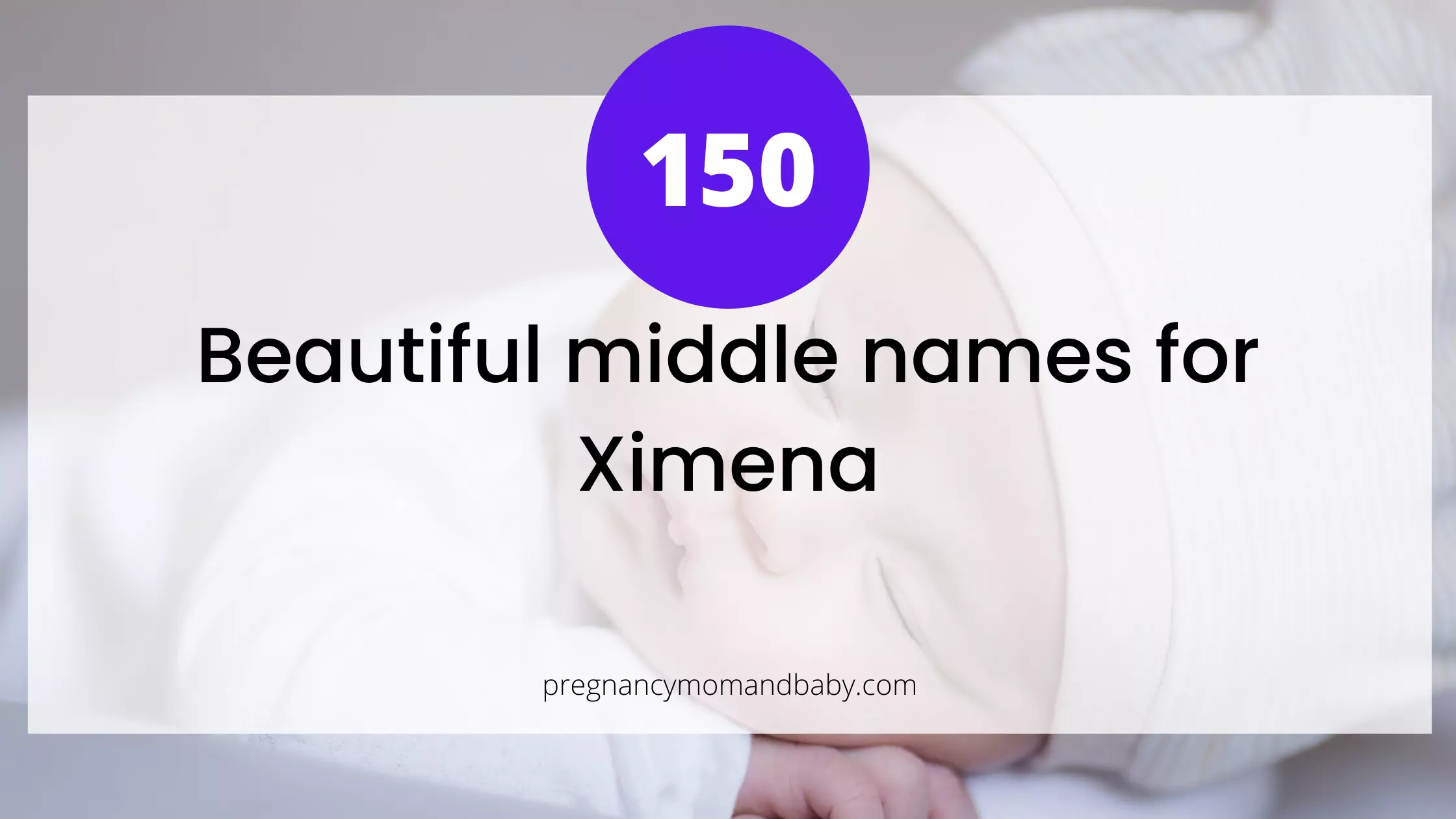 middle names for Ximena