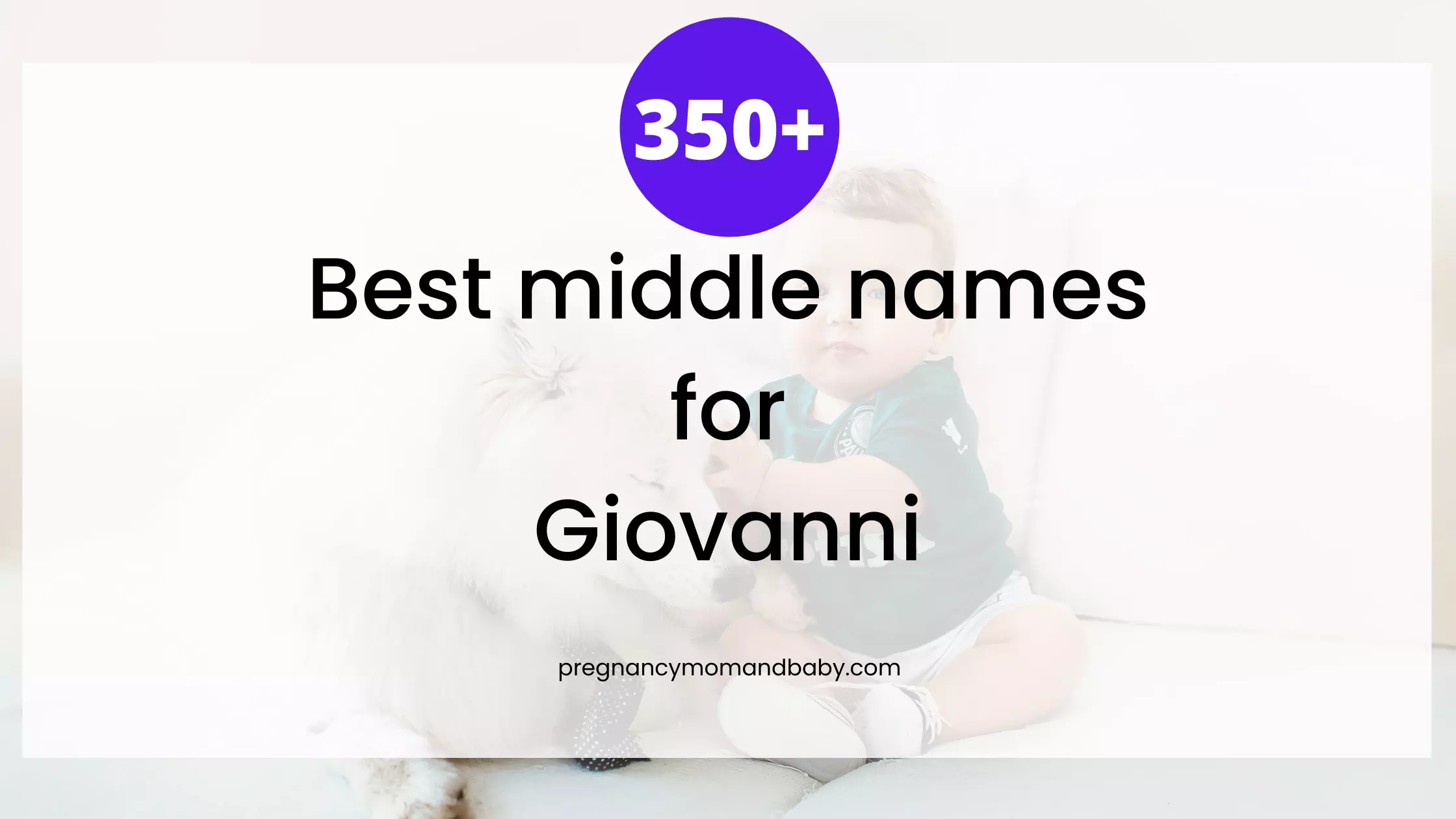 middle names for giovanni