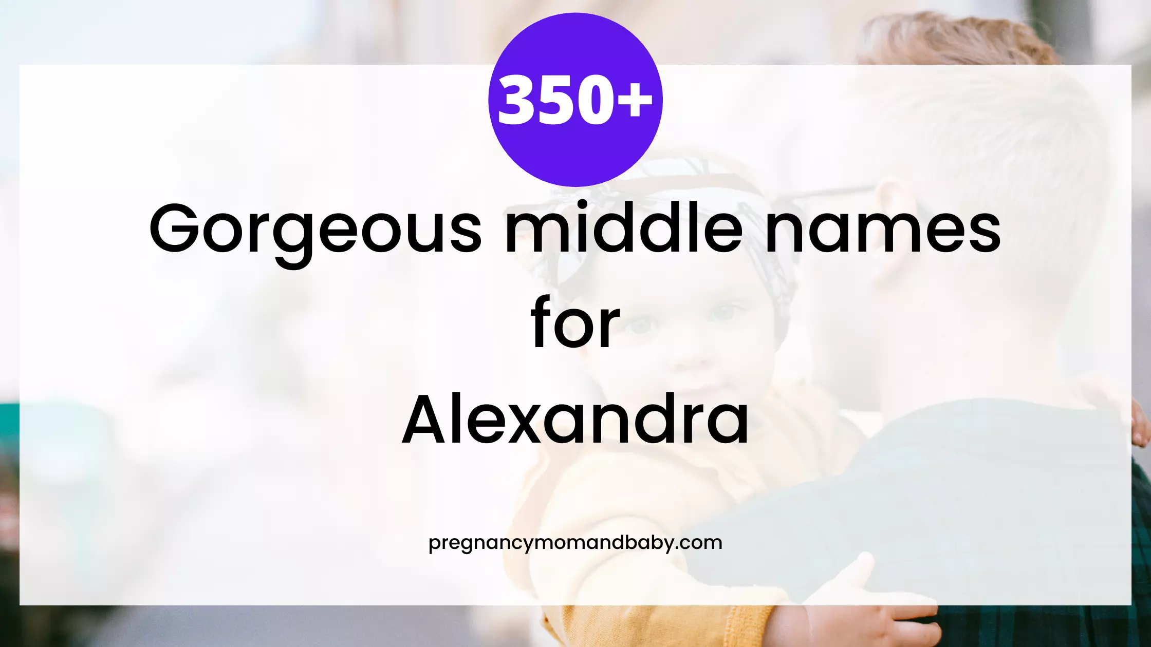 middle names for Alexandra