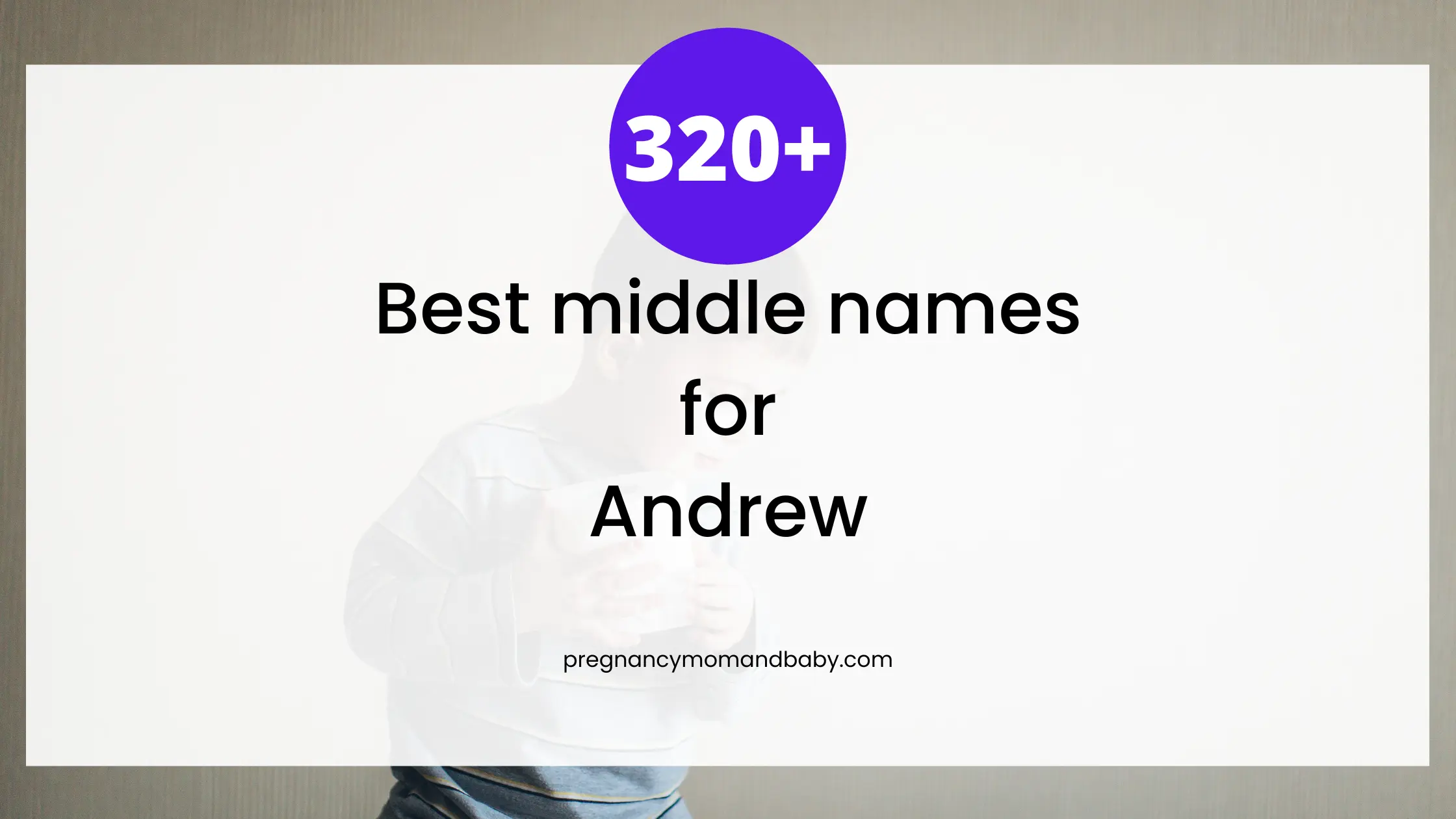 middle names for Andrew