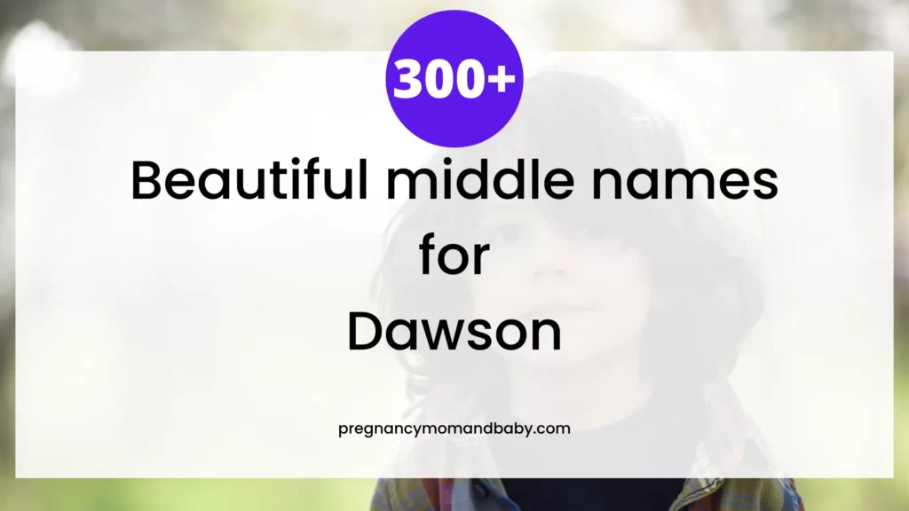 middle names for dawson