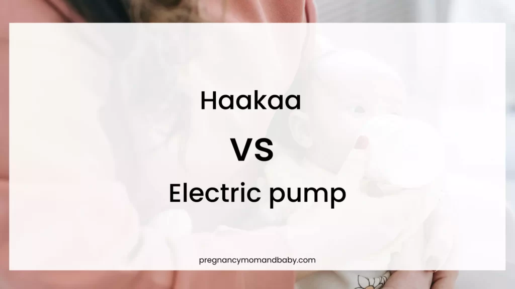 Haakaa vs electric pump