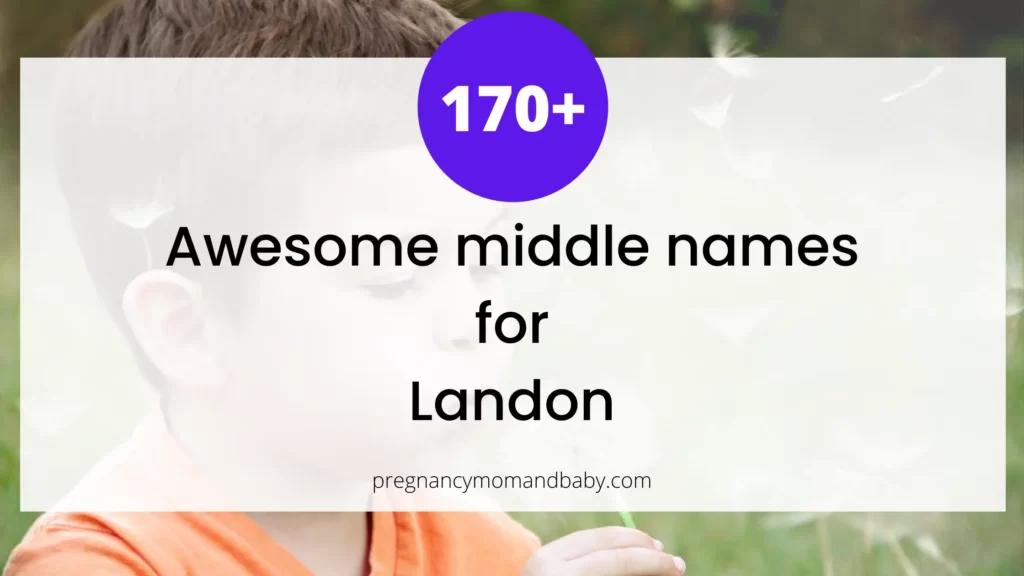 middle names for landon