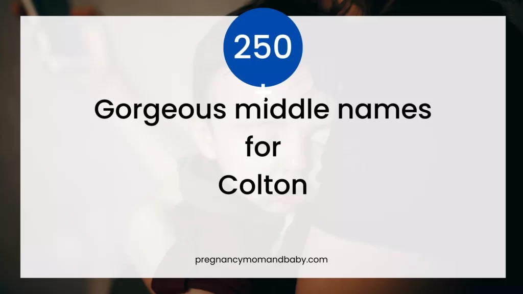 middle names for colton