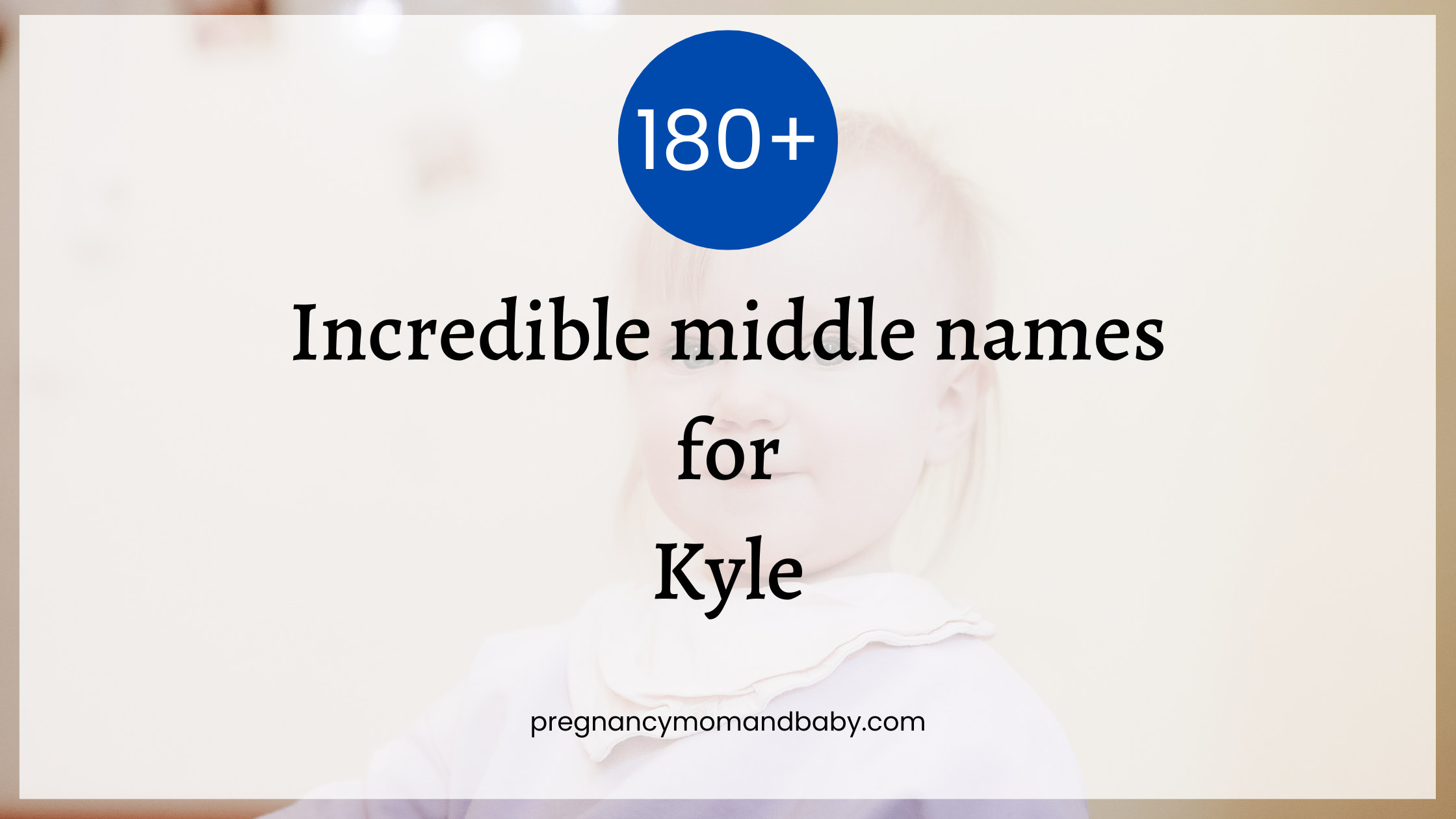 middle names for kyle