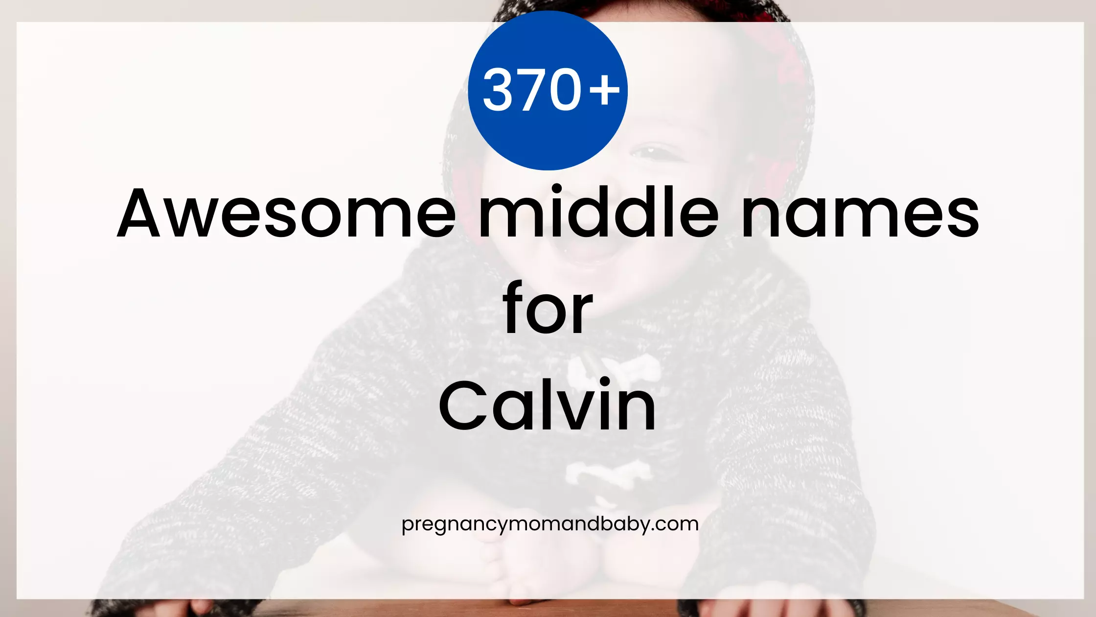middle names for Calvin