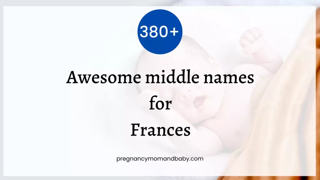 middle names for frances