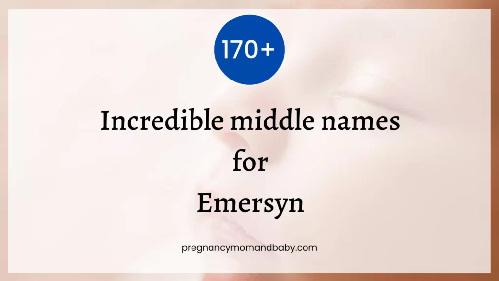 middle names for Emersyn