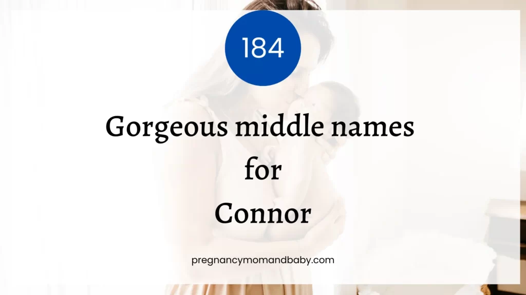 middle names for connor