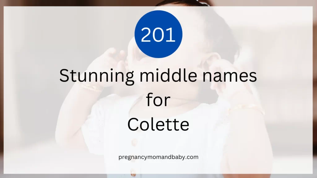 middle names for colette