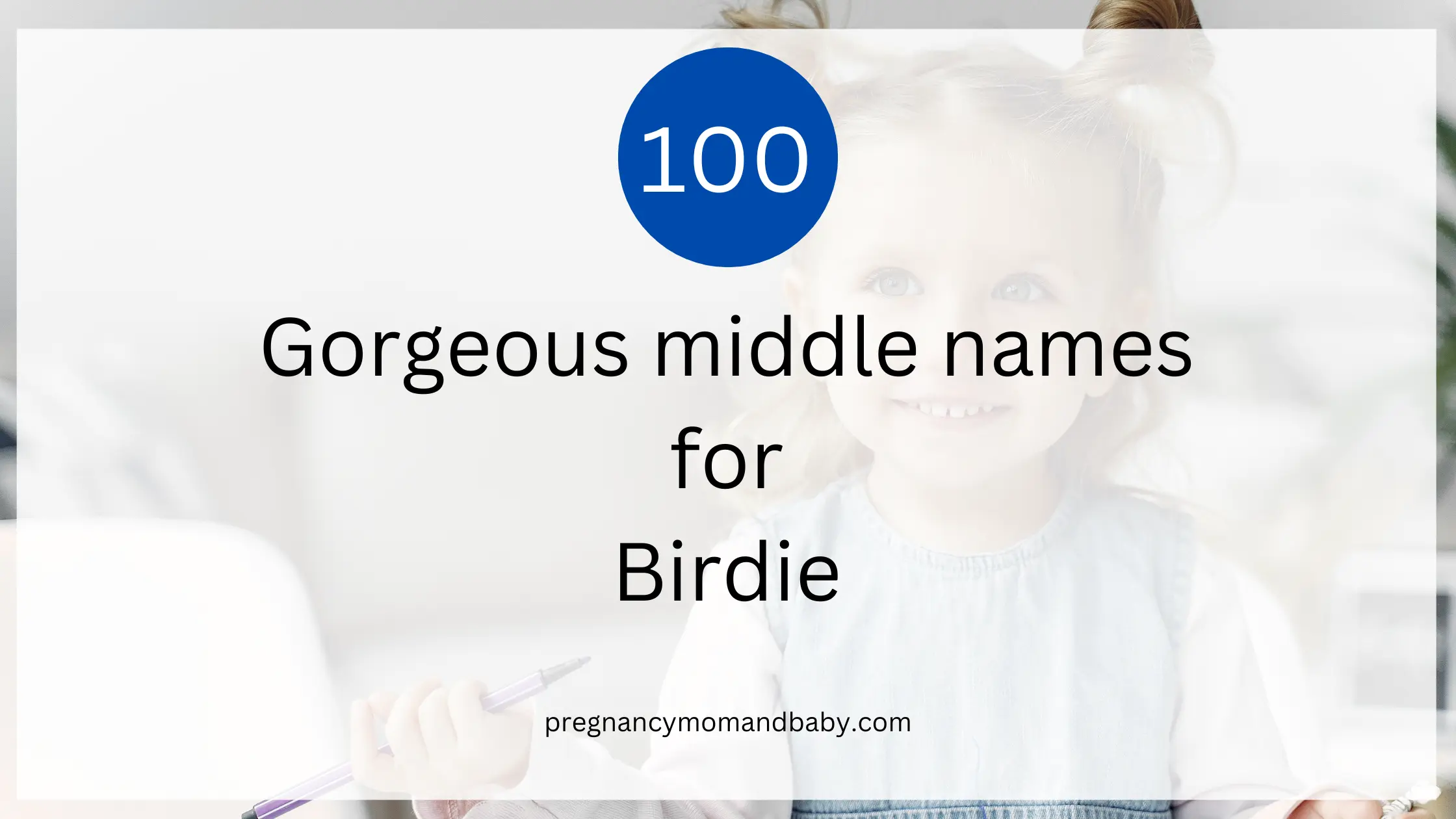 middle names for birdie