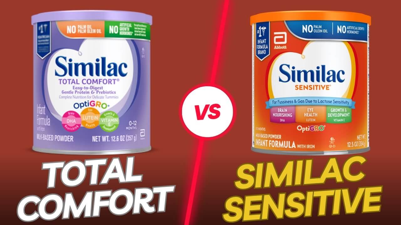 Similac Sensitive vs Total Comfort